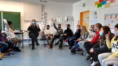 2020 11 11 Polizei in Klasse 5